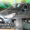 HEKO Ofuky oken Citroen C3 2010-2016 přední+zadní