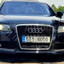 Přední maska Audi A6 C6 09-11 RS Style, chrom