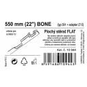 Stěrač FLAT BULK(BONE) 22"/550mm