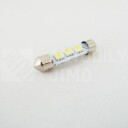 Superlight LED žárovka sufit 12V 42mm 3led diody SMD 5050 bílá 6500K