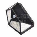 Superlight solární světlo se snímačem pohybu 100LED solární lampa IP65 