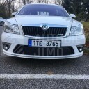 Zimní clona chladiče Škoda Octavia II RS 08-13, kryt nárazníku